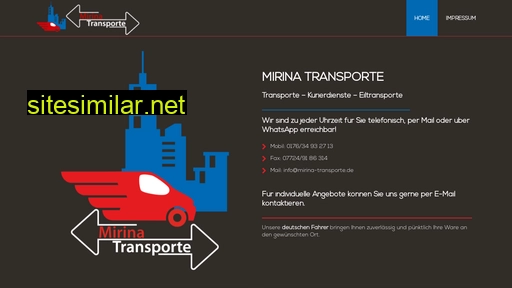 mirina-transporte.de alternative sites