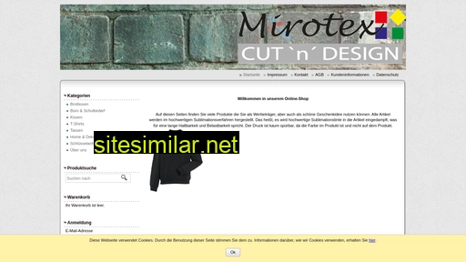 mirotex.de alternative sites