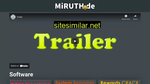 miruth.de alternative sites