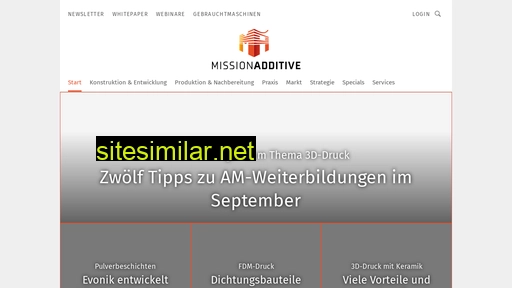 mission-additive.de alternative sites