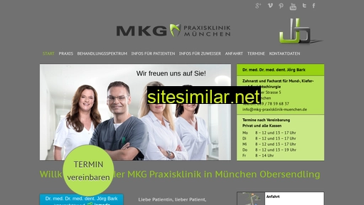 mkg-praxisklinik-muenchen.de alternative sites