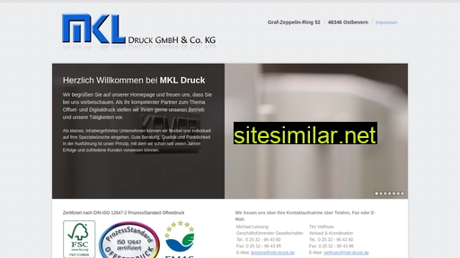 mkl-druck.de alternative sites