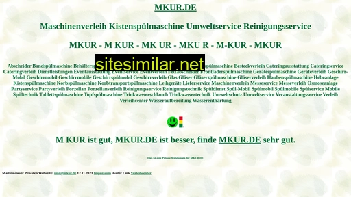 mkur.de alternative sites