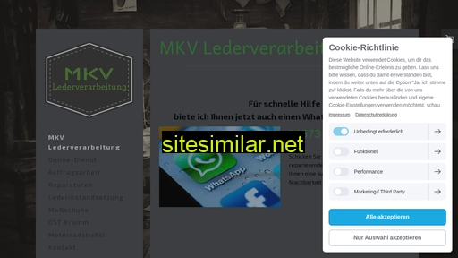 mkv-lederverarbeitung.de alternative sites