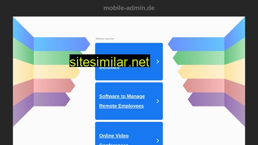 mobile-admin.de alternative sites