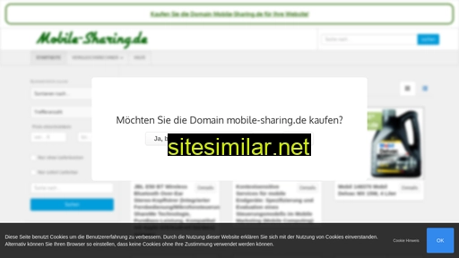 Mobile-sharing similar sites