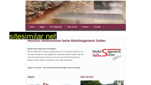 mobilsaegewerk-sutter.de alternative sites