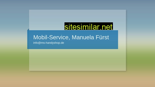 mobilservice-fuerst.de alternative sites