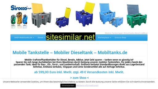 mobiltanks.de alternative sites