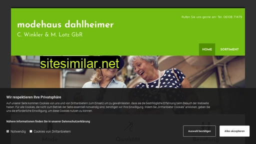 modehaus-dahlheimer.de alternative sites