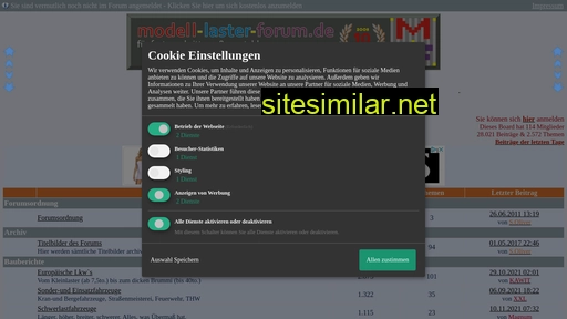 modell-laster-forum.de alternative sites