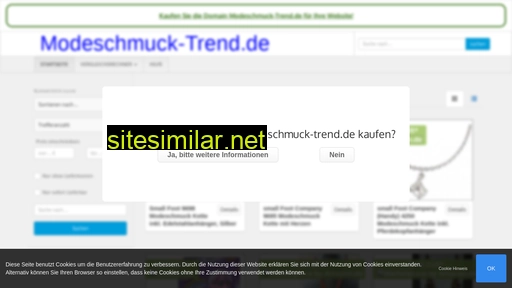 Modeschmuck-trend similar sites