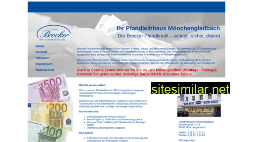 moenchengladbach-pfandhaus.de alternative sites