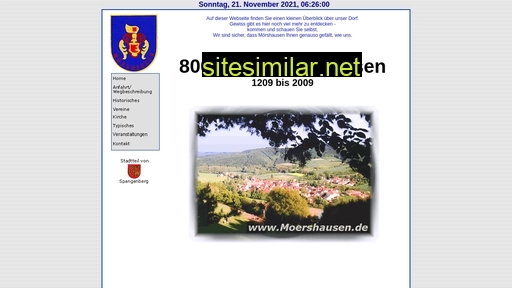 Moershausen similar sites