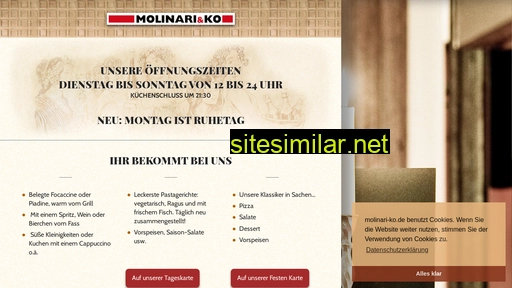 molinari-ko.de alternative sites