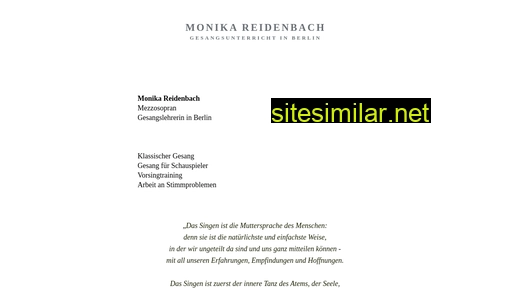 Monika-reidenbach similar sites