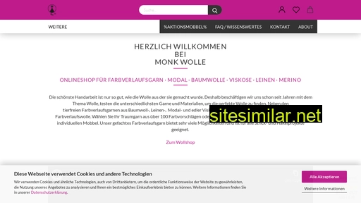 monk-wolle.de alternative sites