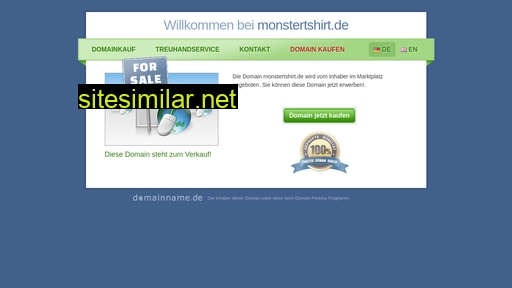 monstertshirt.de alternative sites