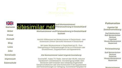 Monteurzimmer-ferienwohnung-deutschland similar sites