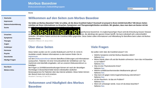 morbusbasedow.de alternative sites