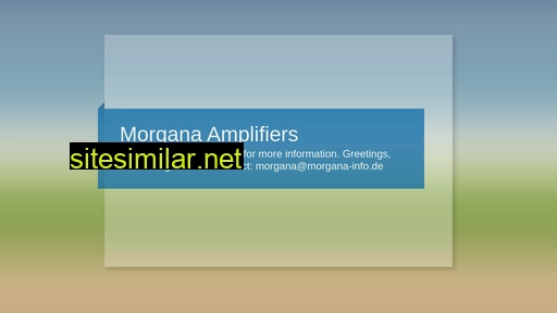Morgana-info similar sites
