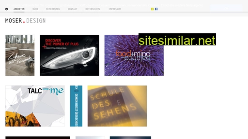 Moser-grafikdesign similar sites