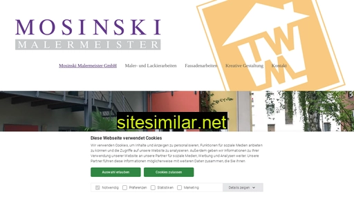 mosinski-malermeister.de alternative sites