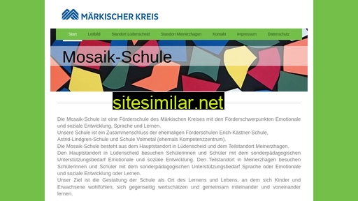 mosaik-schule-mk.de alternative sites