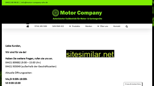 motor-company-whv.de alternative sites