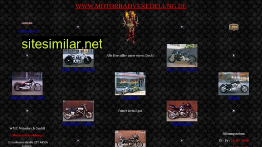 Motorradveredelung similar sites