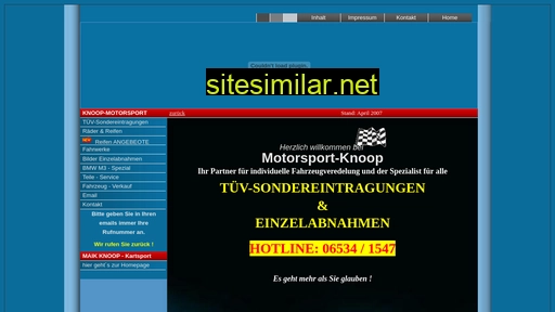motorsport-knoop.de alternative sites