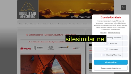 Mountain-adventure similar sites