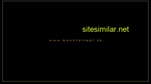 mountaineer.de alternative sites