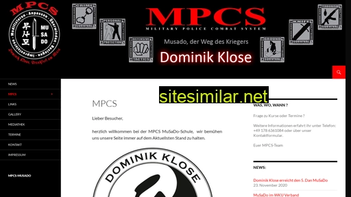 Mpcs-musado similar sites