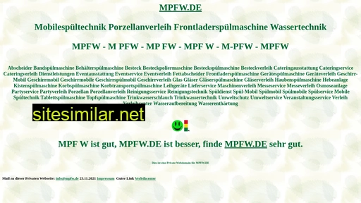 mpfw.de alternative sites