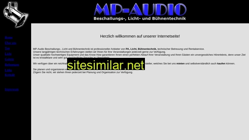 mp-audio.de alternative sites
