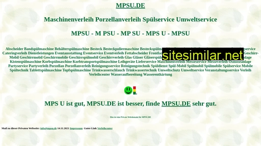 mpsu.de alternative sites