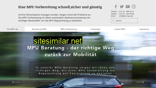 mpu-hilfe-deutschland.de alternative sites