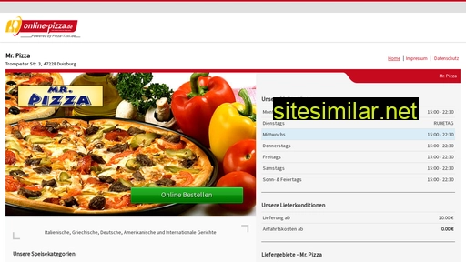 mrpizza-rheinhausen.de alternative sites