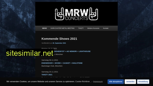 mrw-concerts.de alternative sites