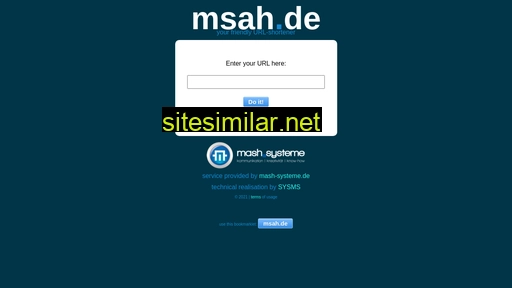 msah.de alternative sites
