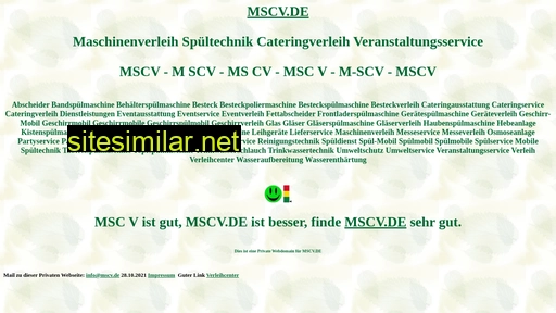 mscv.de alternative sites