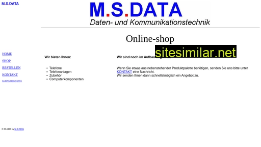 msdata.de alternative sites