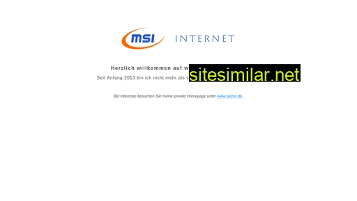 Msi-internet similar sites