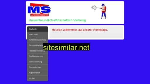ms-bautenschutzsysteme.de alternative sites