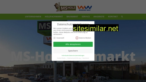 ms-holz.de alternative sites