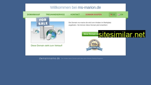 ms-marion.de alternative sites