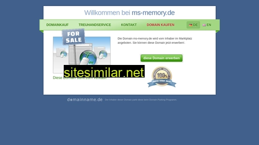 ms-memory.de alternative sites