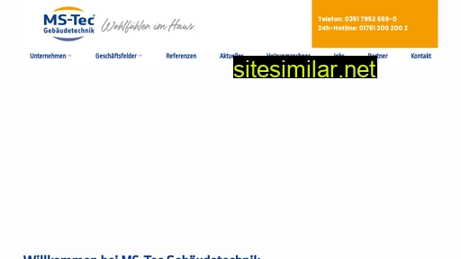ms-tec-gebaeudetechnik.de alternative sites