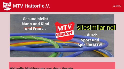 mtv-hattorf.de alternative sites